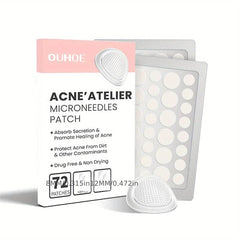 72 Pcs Acne Pimple Patch Hydrocolloid Covering Zits Blemishes Spot Stickers