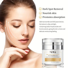 Retinol Face Cream with Hyaluronic Acid - Moisturizes, Repairs, and Smooths Skin