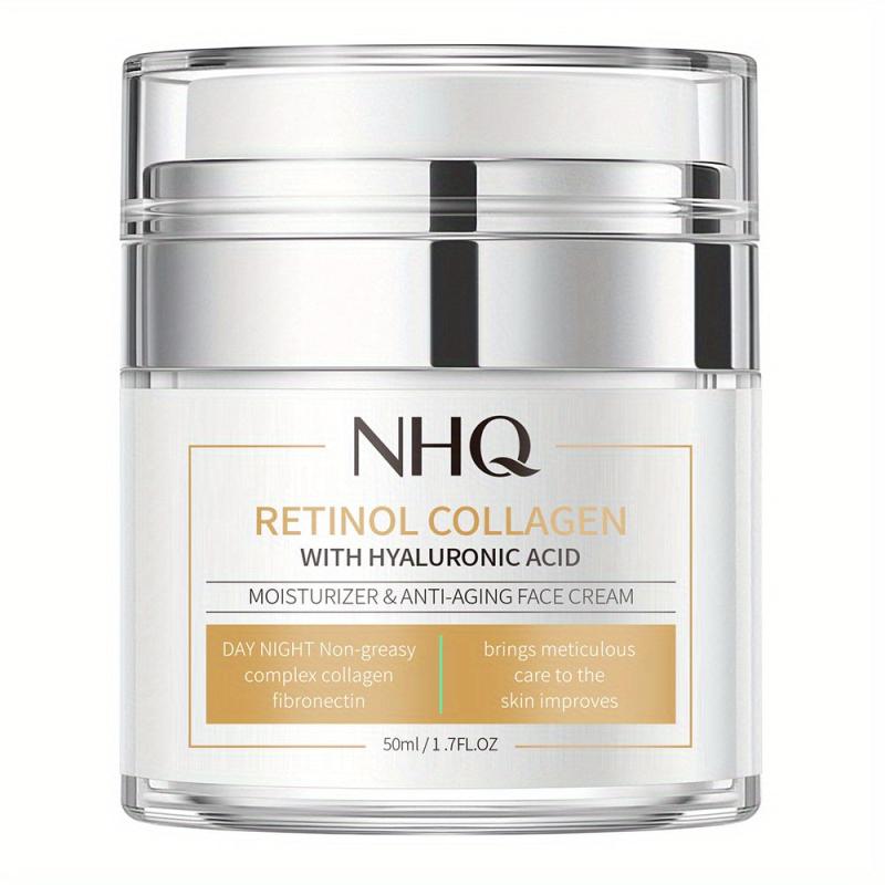 Retinol Face Cream with Hyaluronic Acid - Moisturizes, Repairs, and Smooths Skin