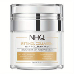 Retinol Face Cream with Hyaluronic Acid - Moisturizes, Repairs, and Smooths Skin