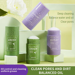 Green Tea Cleansing Mask Stick Deep Cleanse Blackhead Stick For Face