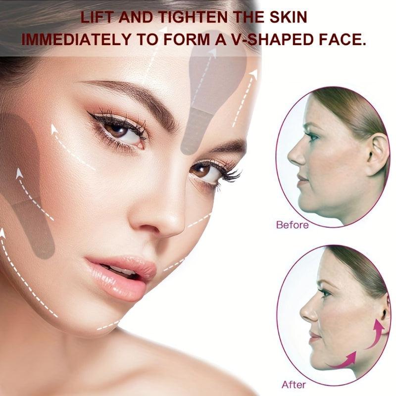 60pcs Instant Neck & Face Lifting Tape + Collagen Boosting Scrub & Wash