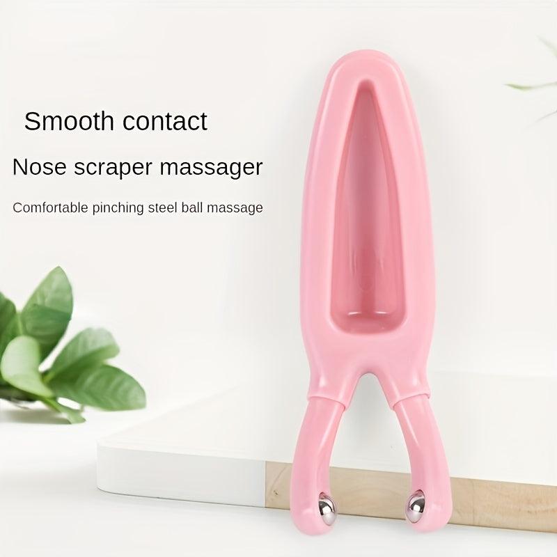 Y Shaped Nose Roller Massager For Facial Eye Neck Nose
