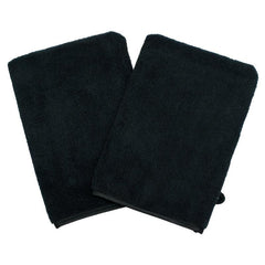 2 Pcs Microfiber Body Wash Mitts Reusable Makeup Remover Mitt
