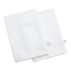2 Pcs Microfiber Body Wash Mitts Reusable Makeup Remover Mitt