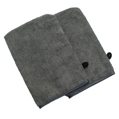 2 Pcs Microfiber Body Wash Mitts Reusable Makeup Remover Mitt