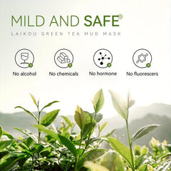 2pcs 100g Green Tea Mud Mask Nourishing Antioxidant