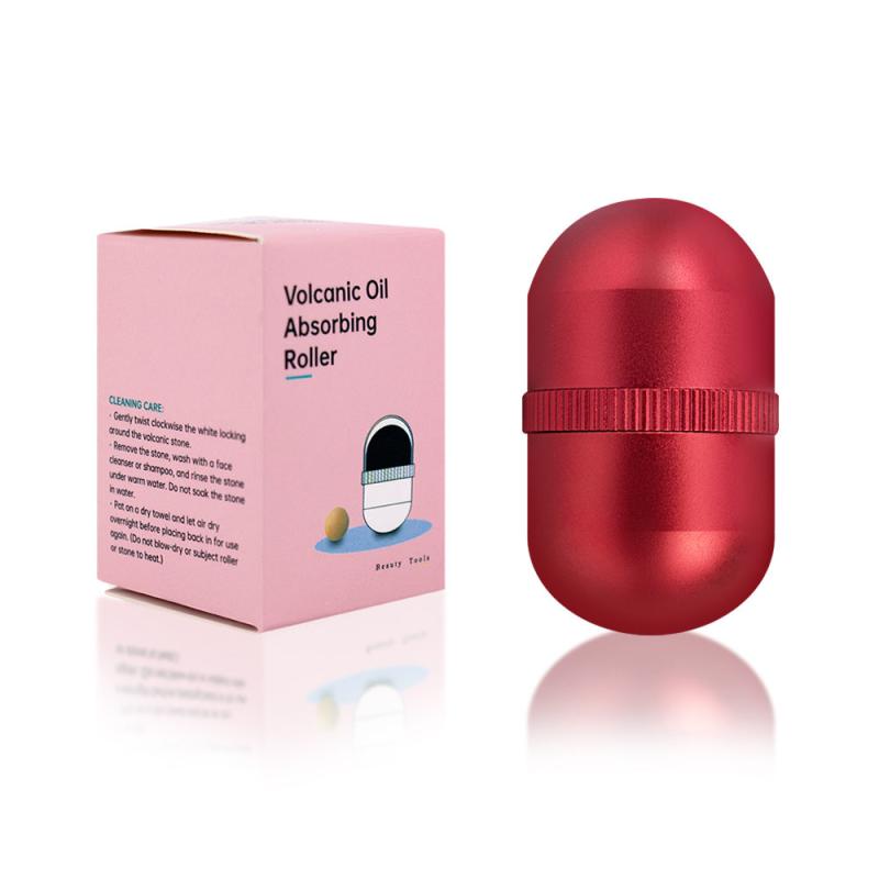 Volcanic Stone Face Roller for Home Beauty and Skin Care
