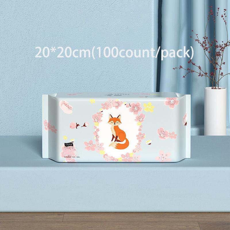 Disposable Cleansing Face Towel Soft Dry Wipe Makeup Removing Tissue