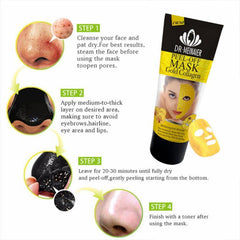 24K Golden Collagen Face Mask Deeply Cleanses Dark Spots Tightens T Zone