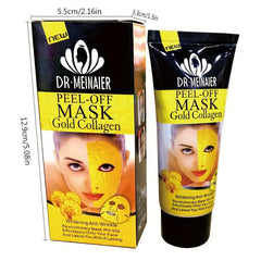 24K Golden Collagen Face Mask Deeply Cleanses Dark Spots Tightens T Zone