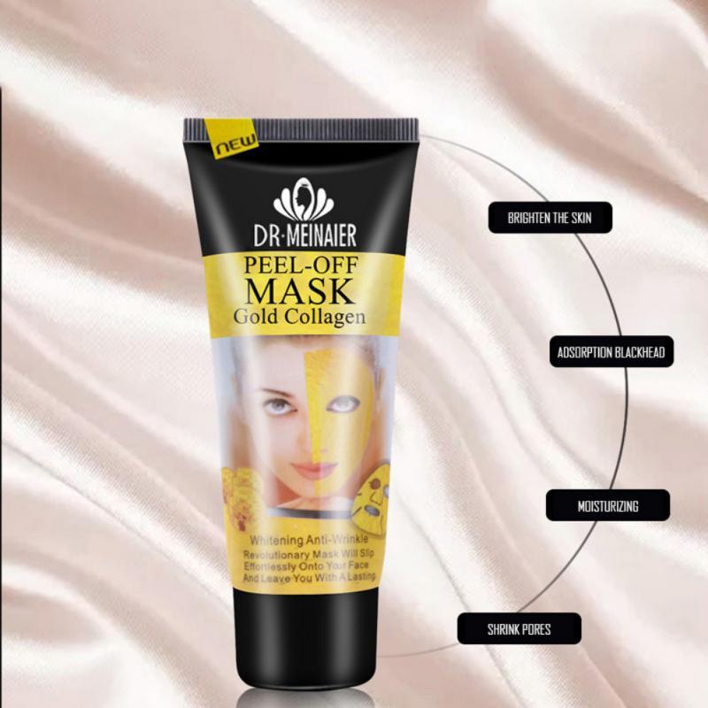 24K Golden Collagen Face Mask Deeply Cleanses Dark Spots Tightens T Zone