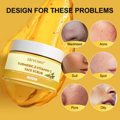 Vitamin C Turmeric Facial Cleansing Scrub