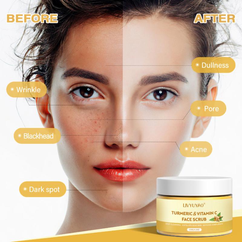 Vitamin C Turmeric Facial Cleansing Scrub
