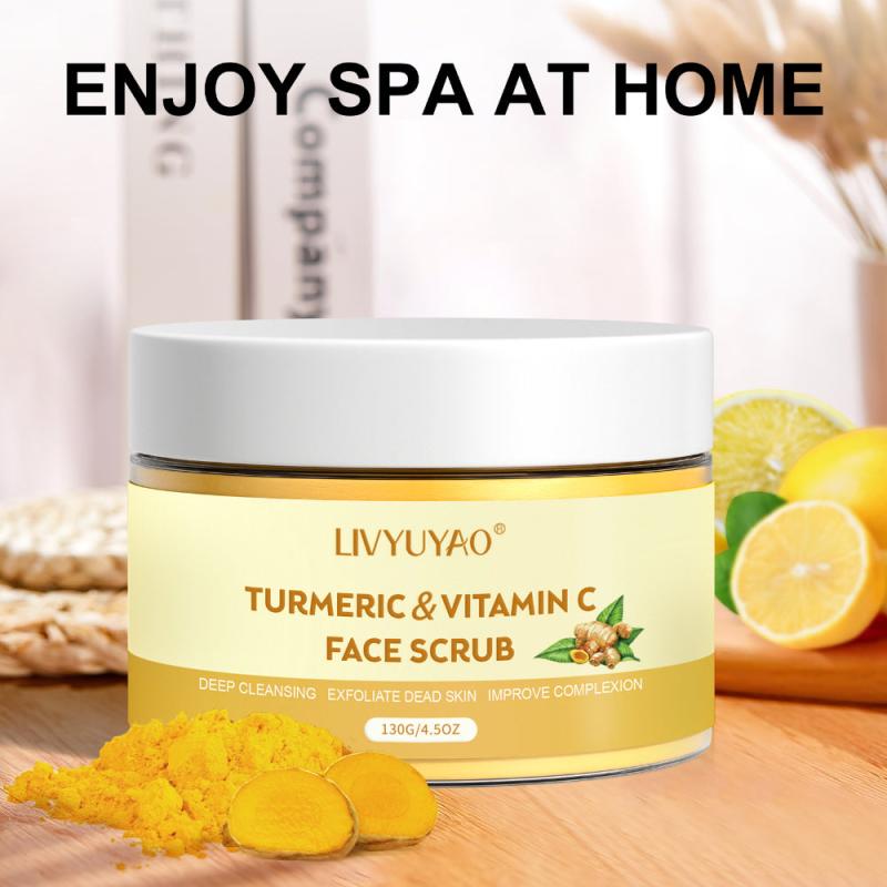 Vitamin C Turmeric Facial Cleansing Scrub