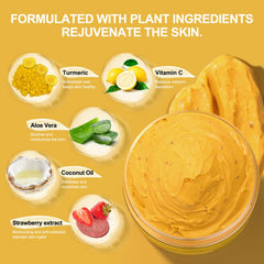 Vitamin C Turmeric Facial Cleansing Scrub