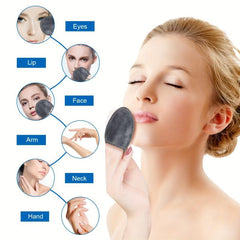 16 Pack Reusable Makeup Remover Pads Microfiber Face Cleansing Gloves Washable