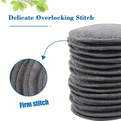 16 Pack Reusable Makeup Remover Pads Microfiber Face Cleansing Gloves Washable