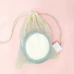 10pcs Reusable Bamboo Cotton Makeup Remover Pads in Mesh Bag