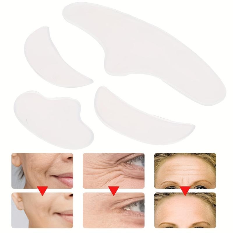 Wrinkle Patches 4Pcs Silicone Patch Pad Skin Lifting Reusable