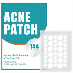 144pcs Acne Pimple Patch Hydrocolloid Patch Tea Tree