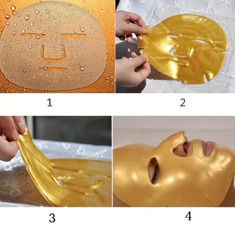 Gel Collagen Facial Masks Face Mask Vegan Deep Moisturizing Puffiness Skincare
