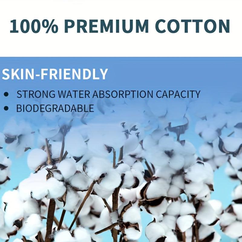 Cotton Rounds Pad for Sensitive Skin Makeup Remover