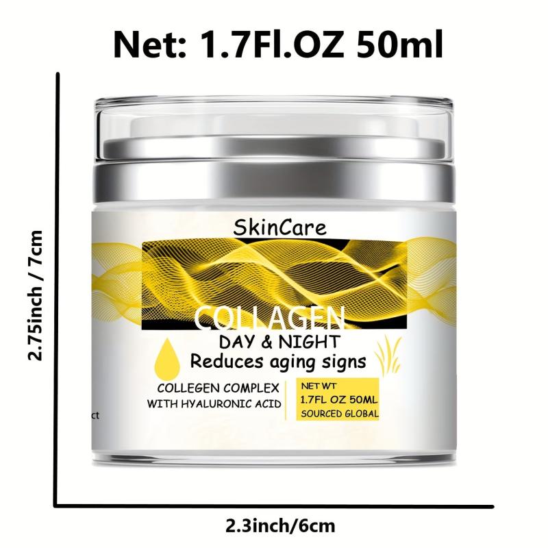Collagen Night Cream 1.7oz with Retinol and Hyaluronic Acid