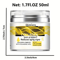 Collagen Night Cream 1.7oz with Retinol and Hyaluronic Acid