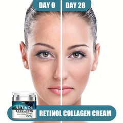 Retinol Cream with Hyaluronic Acid Collagen Face Moisturizer