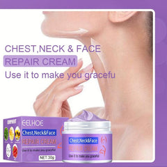 Neck Firming Cream - Tightens Sagging Skin, Repairs Wrinkles, Non-Irritating