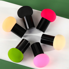 Air Cushion Powder Puff Makeup Ball Dry Wet Non Stick Portable Handle Egg