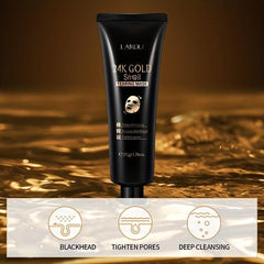 Golden Leaf Peel Off Mask Cleansing Pore Skin Care Products 50g