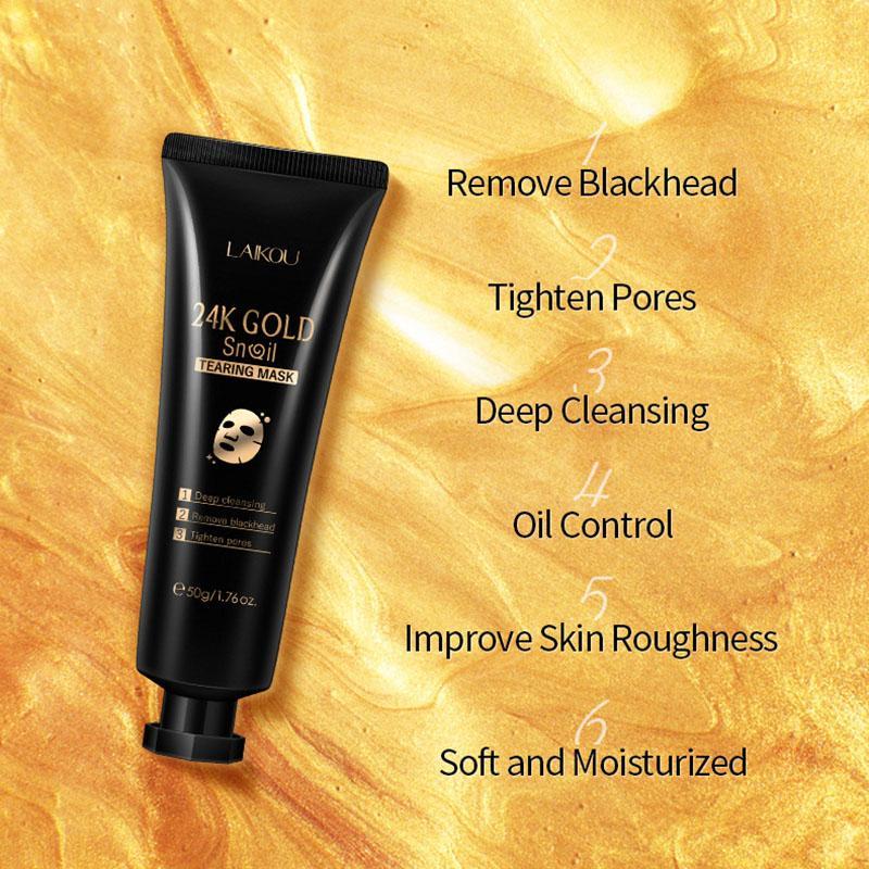 Golden Leaf Peel Off Mask Cleansing Pore Skin Care Products 50g