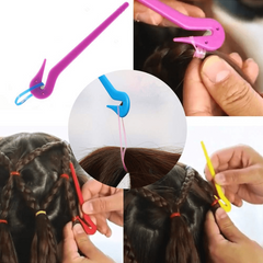 Elastic Hair Bands Remover Pony Picks Hair Ties Cutting Pony