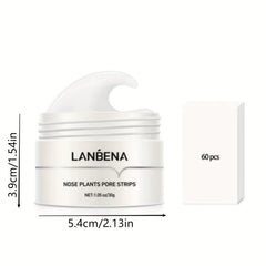 Blackhead Nose Mask Set Peel Mask With 60 Sheets Blackhead Removal