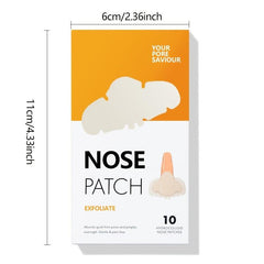 Hydrocolloid Pimple Patches Acne Nose Pore Strips 10 Count