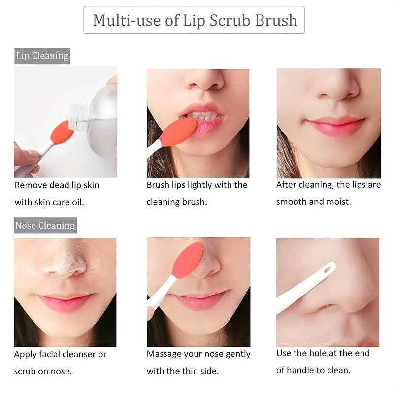 Silicone Lip Scrub Brush Exfoliating Tool Soft Brush For Men Women