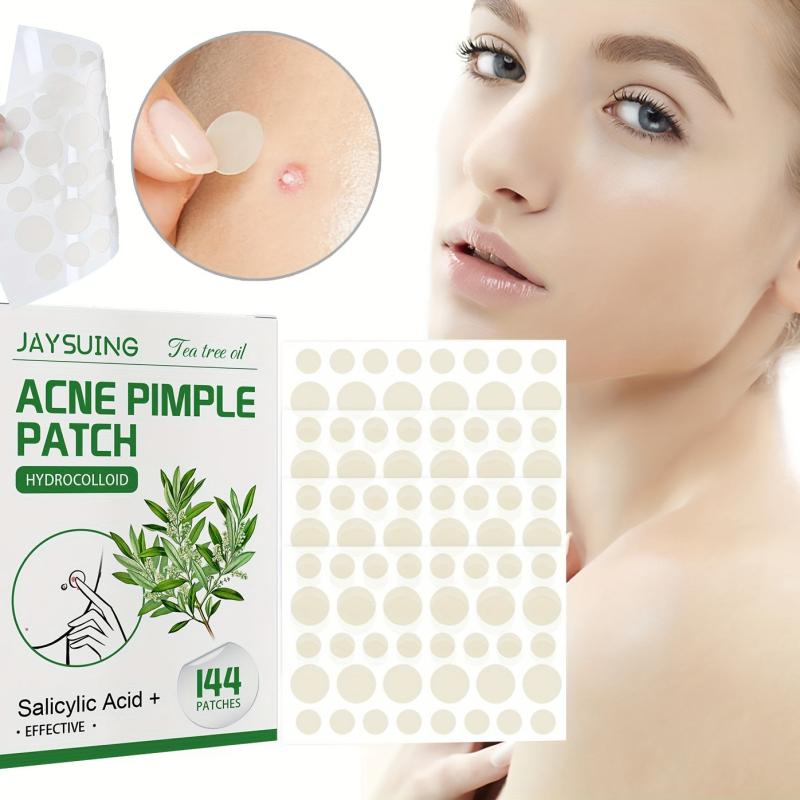 Tea Tree Acne Pimple Patches Hydrocolloid Waterproof Spot Stickers