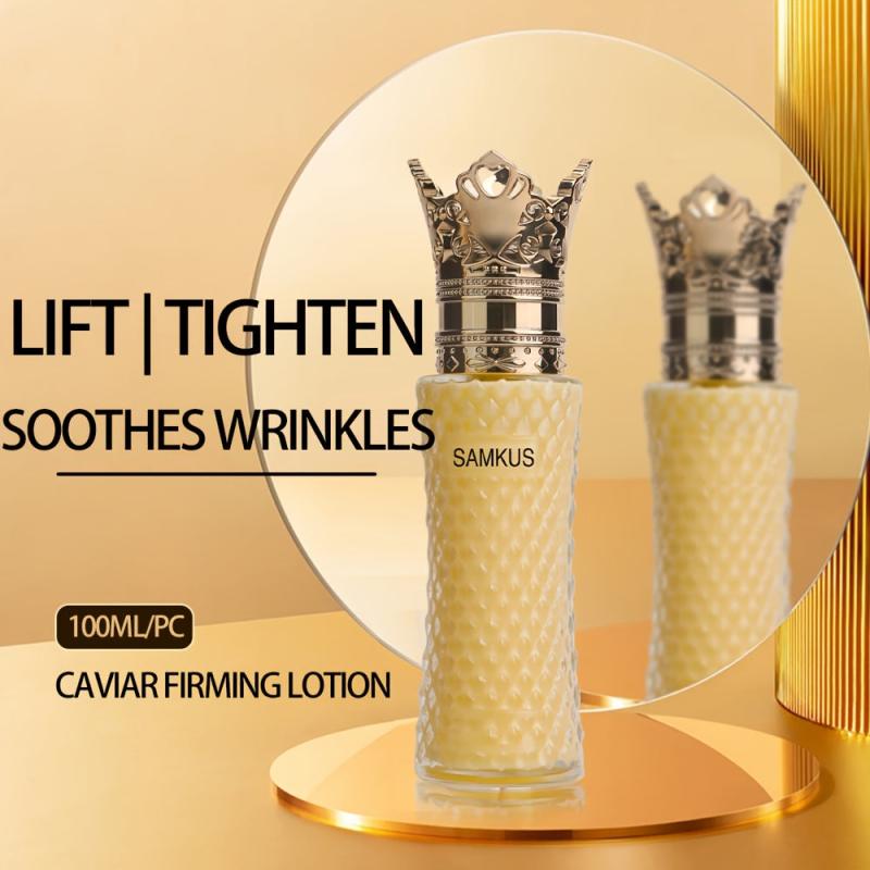 Caviar Firming Lotion 100ml - Smoothes Wrinkles, Fine Lines - Skin Care Cream