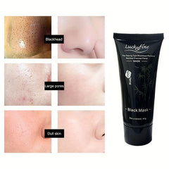 2pcs 60g Bamboo Charcoal Blackhead Remover Nose Paste Deep Cleansing Men Women