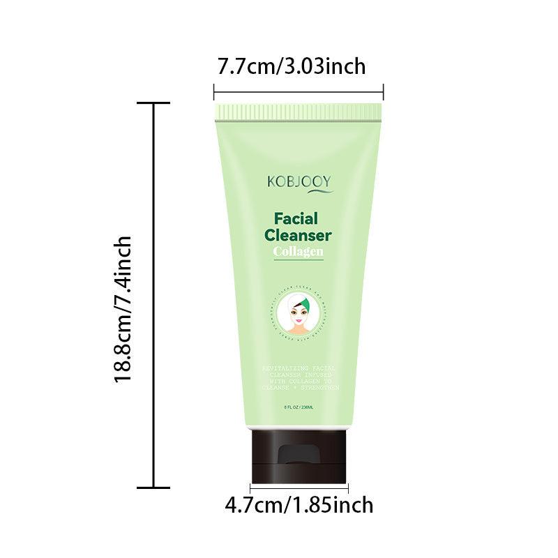 8Fl Oz Facial Cleanser Foam Face Wash for Smooth Skin