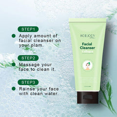 8Fl Oz Facial Cleanser Foam Face Wash for Smooth Skin
