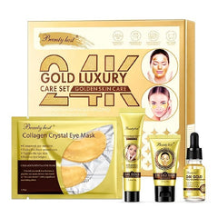 Golden Skin Care Set Reduce Aging & Firming