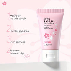 Sakura Facial Cleanser Repairing Deep Cleaning Moisturizing Skin Care