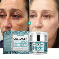 Collagen Cream With Hyaluronic Acid - Anti-Aging Moisturizer