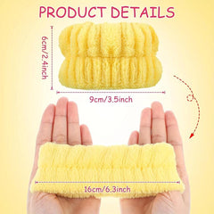 Microfiber Wrist Wash Towel Absorbent Sweatband for Women