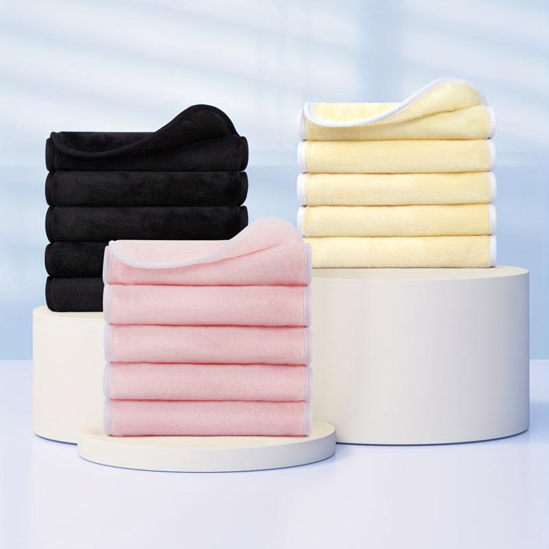 Breteil Makeup Remover Cloth 5 10 Packs Reusable Microfiber Makeup Remover
