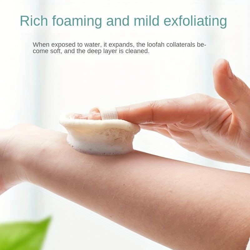 Natural Loofah Cleansing Facial Puff - Makeup Removal & Deep Cleansing