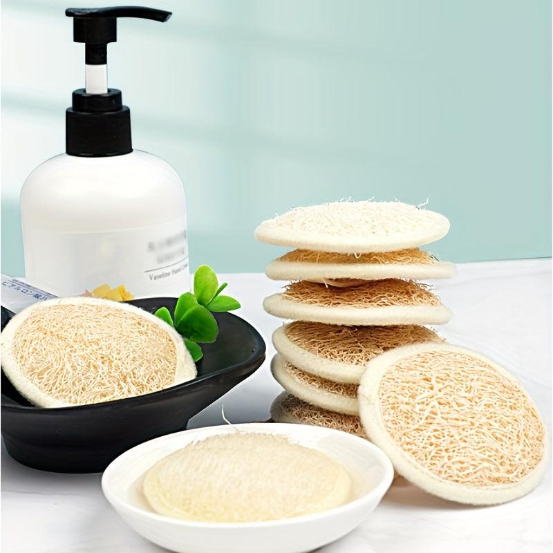 Natural Loofah Cleansing Facial Puff - Makeup Removal & Deep Cleansing